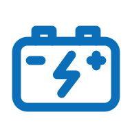 Battery backed icon